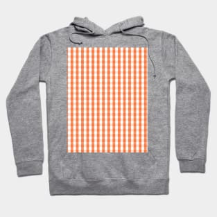 Southern Orange Gingham Hoodie